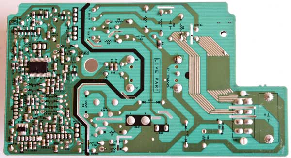 LG VK8810HUMR схема платы электроники ACCT906549 ремонт пылесоса