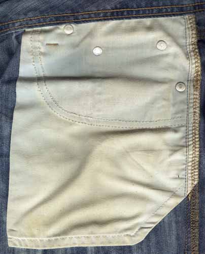 Colin’s Jeans внутренние передние карманы классических джинсов Colin’s Jeans внутренние передние карманы классических джинсов