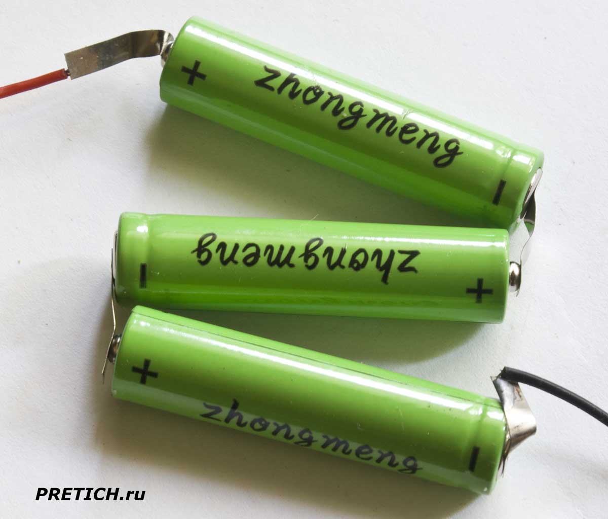 Zhongmeng ААА аккумуляторные батареи в фонарике Sihong SH-5800T Zhongmeng ААА аккумуляторные батареи в фонарике Sihong SH-5800T