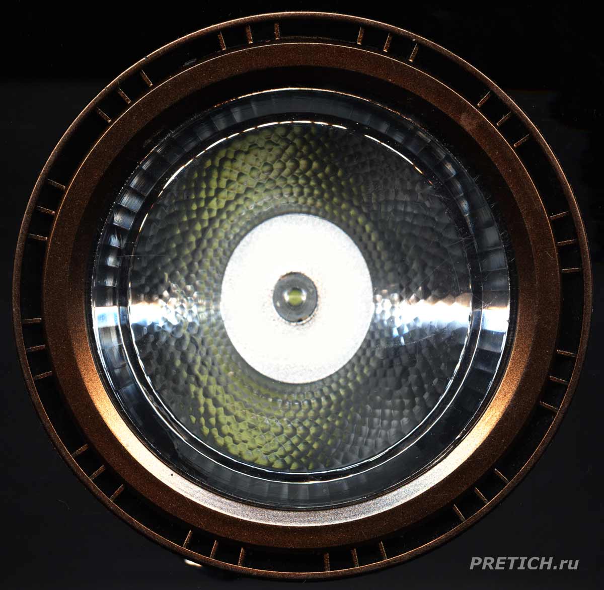 рефлектор LED фонарика Sihong SH-5800T обзор и отзыв рефлектор LED фонарика Sihong SH-5800T обзор и отзыв