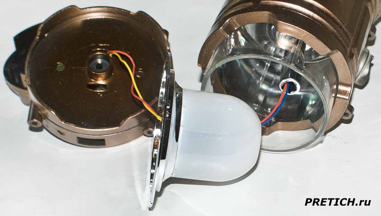 как разобрать китайский фонарик Sihong SH-5800T типа раздвижная лампа как разобрать китайский фонарик Sihong SH-5800T типа раздвижная лампа