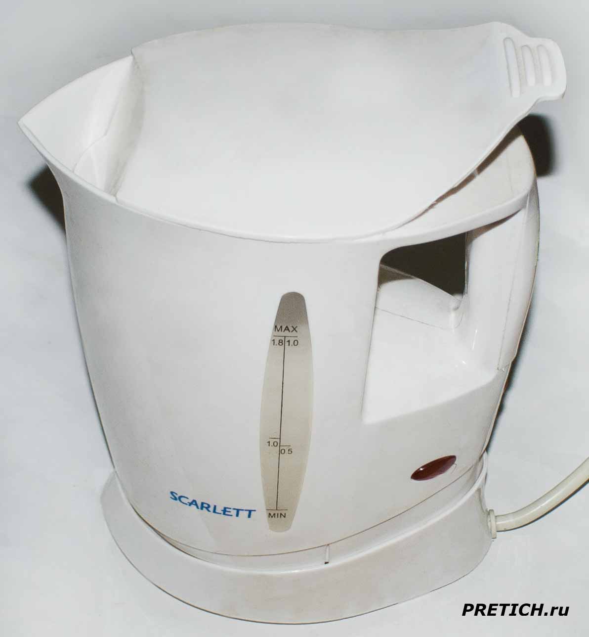 Scarlett DG2000-8801 самый дешевый электрический чайник Scarlett DG2000-8801 самый дешевый электрический чайник