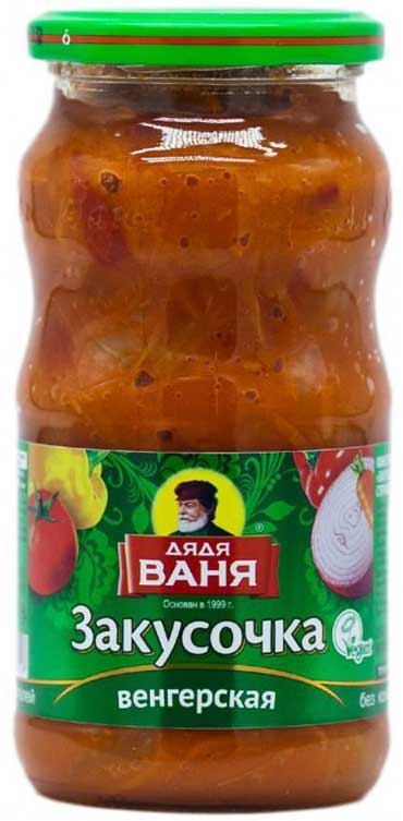 Полное описание и отзыв на Дядя Ваня - Закусочка венгерская Полное описание и отзыв на Дядя Ваня - Закусочка венгерская