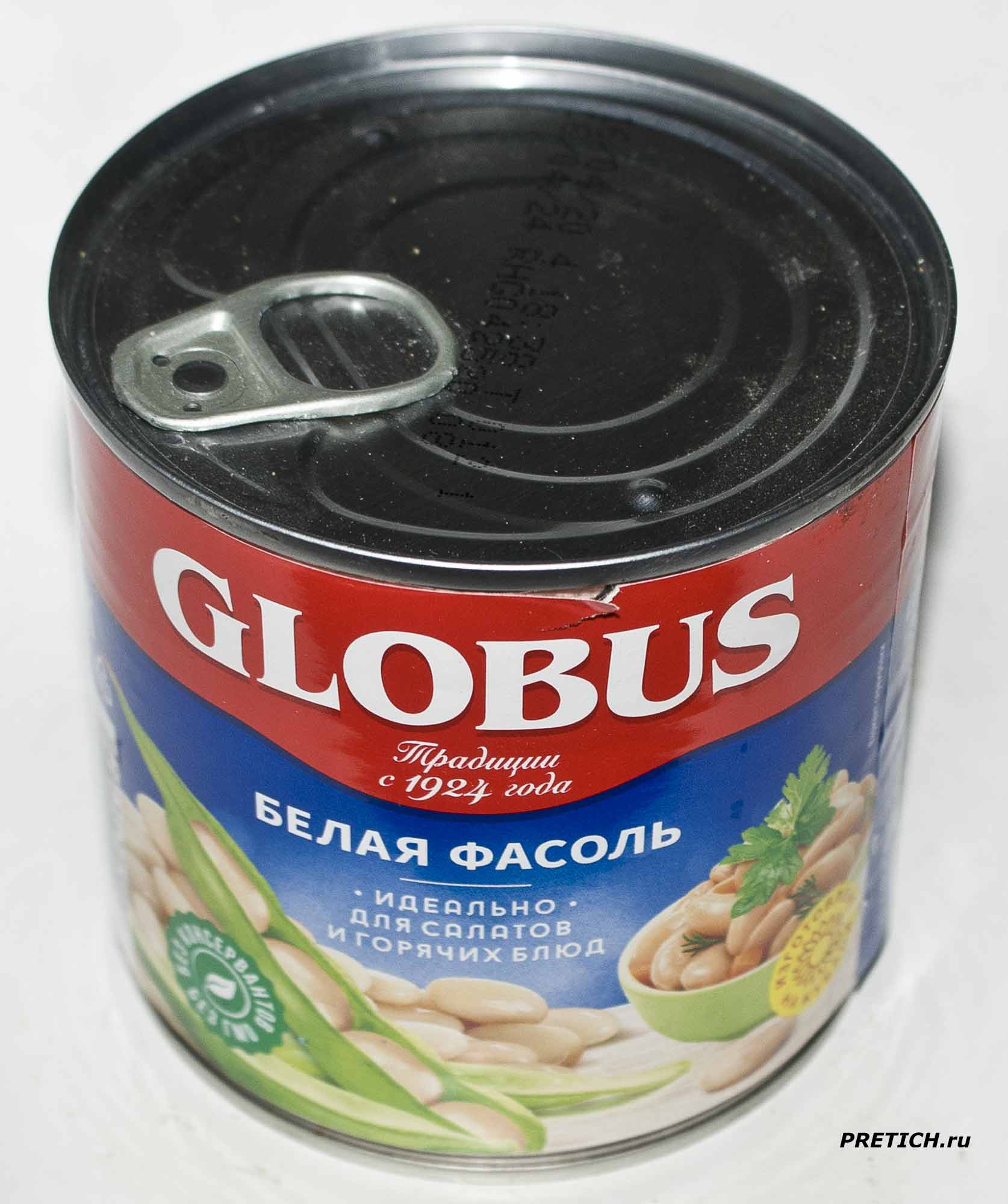 Отзыв и описание Globus Белая фасоль сделано на Кубани Отзыв и описание Globus Белая фасоль сделано на Кубани