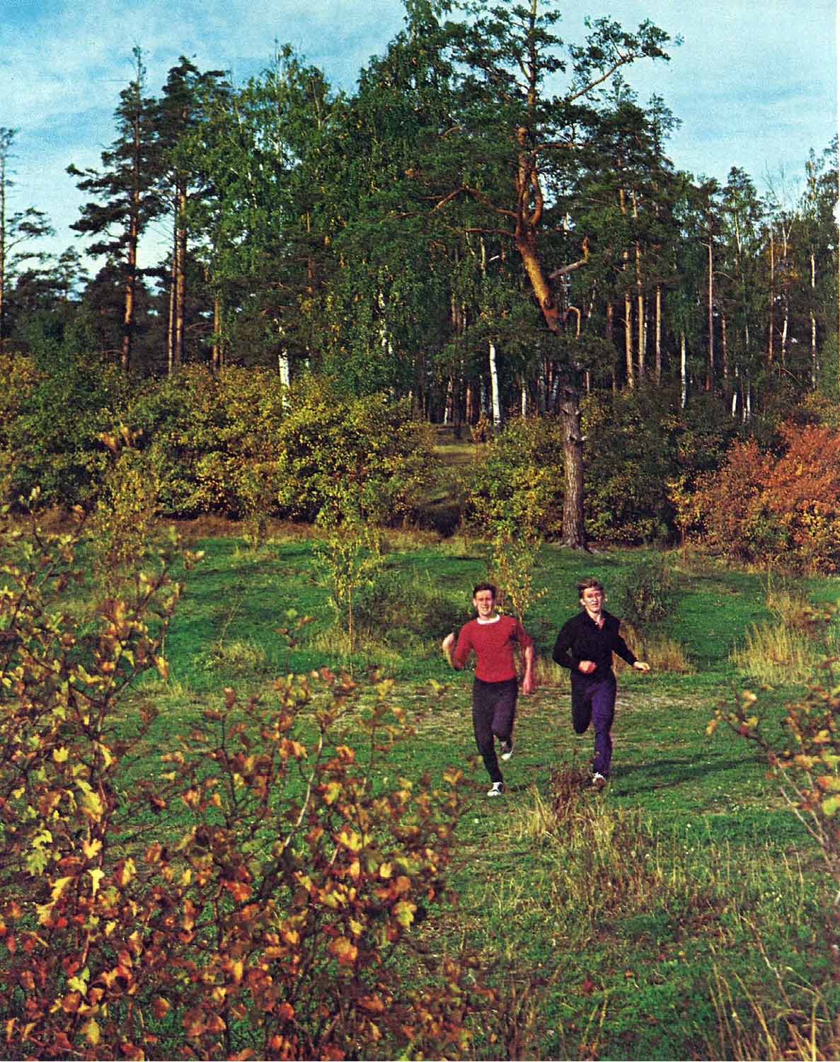 In the Soviet Union, people loved sports and did a lot of them