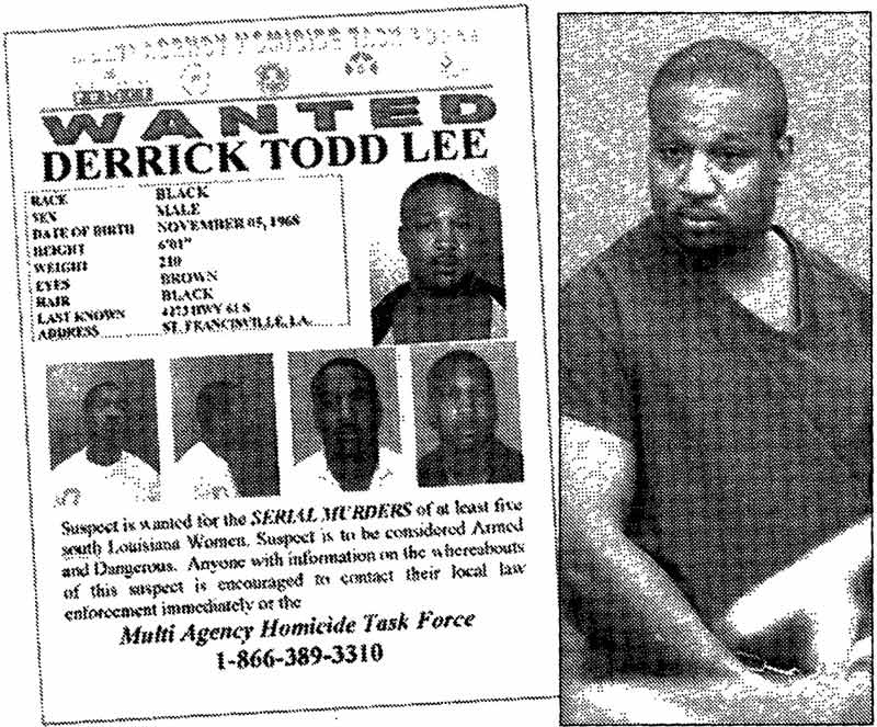 Маньяк из Лузианы – Derrick Todd Lee как был пойман и его жертвы