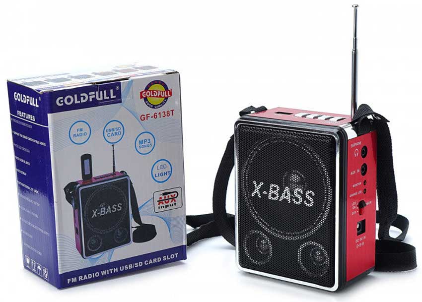 GoldFull GF-6138T радиоприемники, фонарик, USB и SD плеер, обзор GoldFull GF-6138T радиоприемники, фонарик, USB и SD плеер, обзор