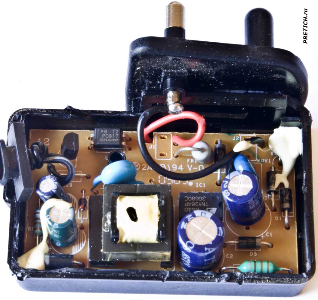 Motorola PH252040I1 разборка блока питания или зарядки Motorola PH252040I1 разборка блока питания или зарядки
