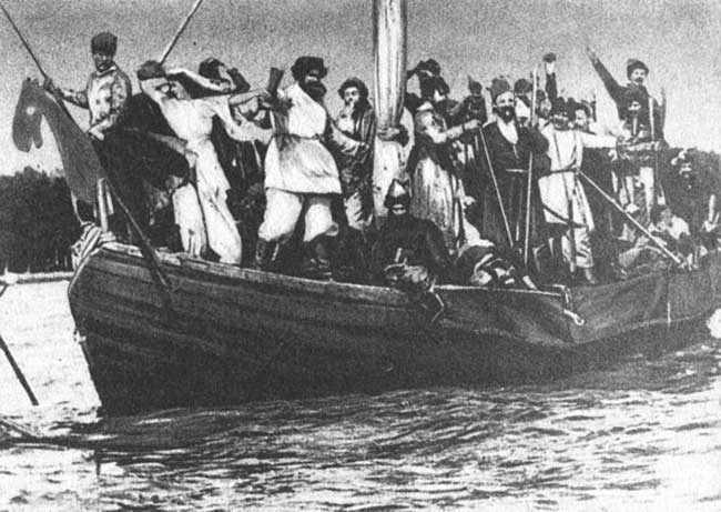 Стенька Разин или Понизовая вольница, фильм В. Ромашкова 1908 г.