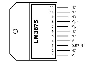 LM3875 распиновка микросхемы LM3875 распиновка микросхемы