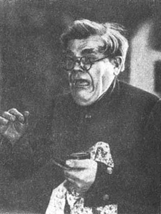 О. Ф. Москвин в фильме &laquo;Коллежский регистратор&raquo;, кино до революции