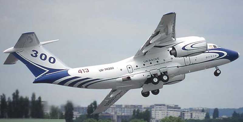 конвертируемый Ан-74ТК-300 представитель семейства Ан-74 - конвертируемый Ан-74ТК-300