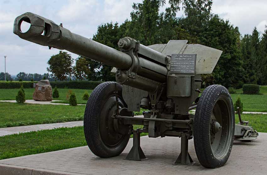 152-мм гаубица Д-1 обр. 1943 г. индекс ГАУ — 52-Г-536А 152-мм гаубица Д-1 обр. 1943 г. индекс ГАУ — 52-Г-536А