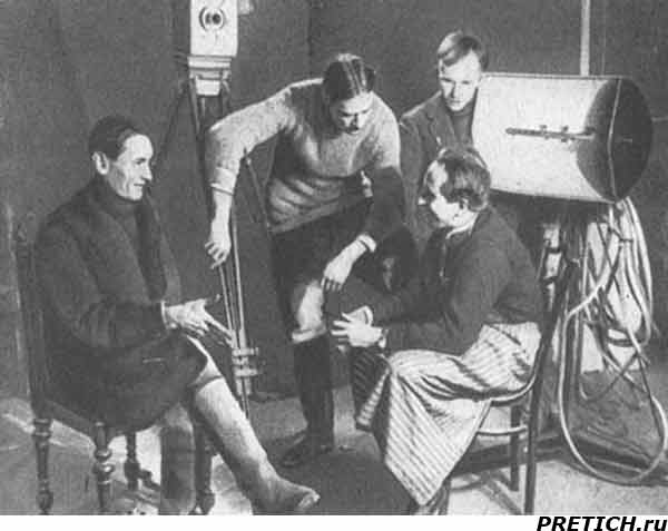 Режиссер В. Пудовкин на съемке Режиссер В. Пудовкин на съемке
