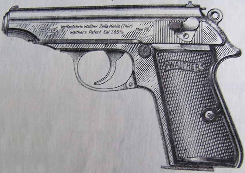 пистолет системы “Вальтера” образца 1929 года Германский пистолет системы “Вальтера” образца 1929 года