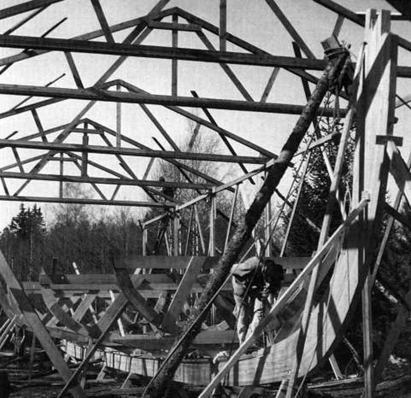 Как строили копию судна викингов Ormen Friske и его гибель в 1950 Как строили копию судна викингов Ormen Friske и его гибель в 1950