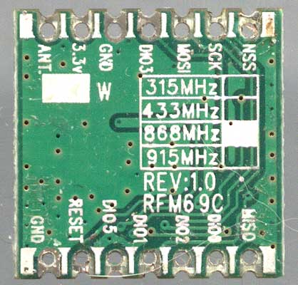RFM69C REV:1.0 плата с чипом из Китая в системе безопасности RFM69C REV:1.0 плата с чипом из Китая в системе безопасности