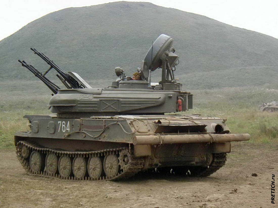 ЗСУ-23-4 "Шилка" машина под номером 764 ЗСУ-23-4 "Шилка" машина под номером 764