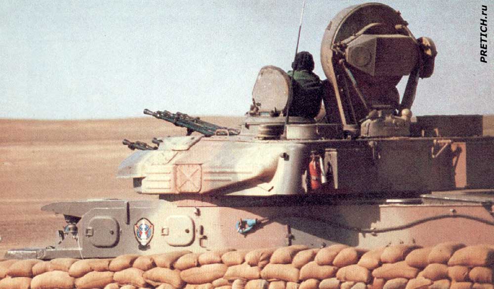 ЗСУ-23-4 "Шилка" сирийских ПВО ЗСУ-23-4 "Шилка" сирийских ПВО