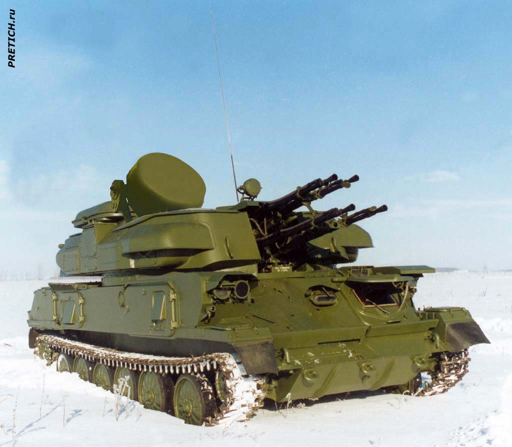 ЗСУ-23-4 "Шилка" на крайнем Севере ЗСУ-23-4 "Шилка" на крайнем Севере