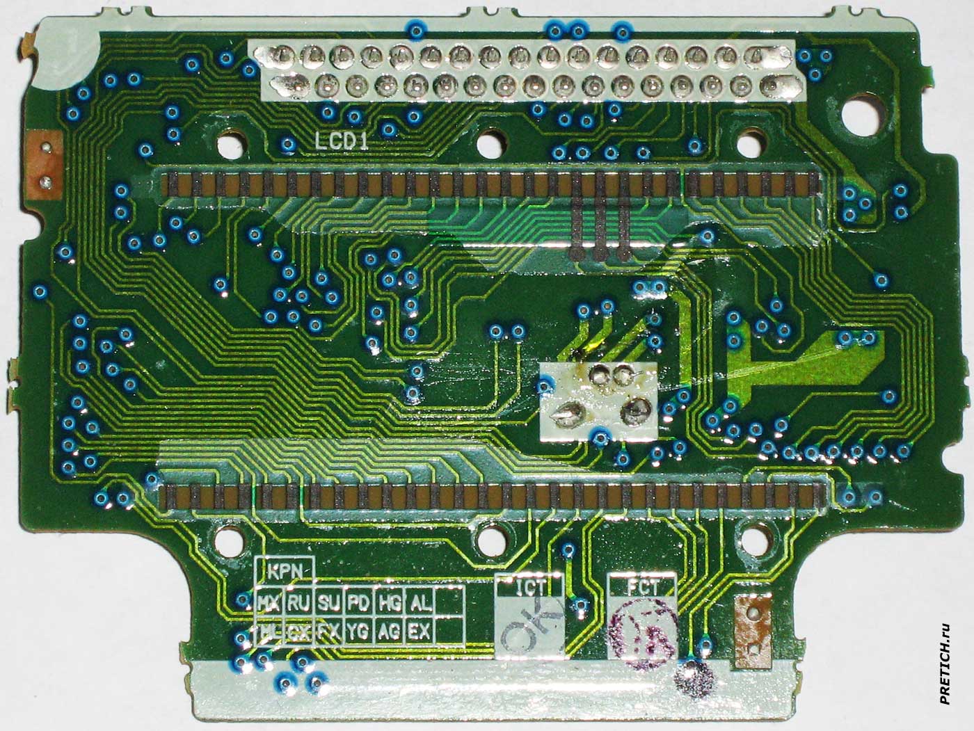 Panasonic KX-TSC10 схема и ремонт телефона, экран Panasonic KX-TSC10 схема и ремонт телефона, экран