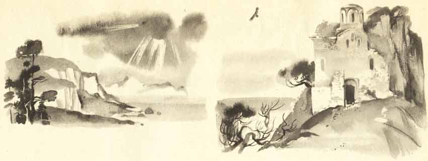 море и скалы рисунок к стихам море и скалы рисунок к стихам