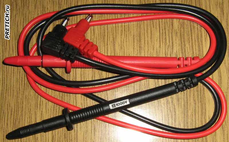 Senit VC890D+ щупы мультиметра на 1000V Senit VC890D+ щупы мультиметра на 1000V