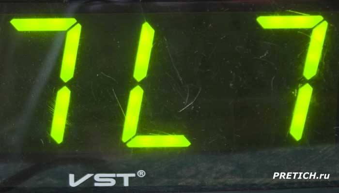 VST-719 проблема с дисплеем часов VST-719 проблема с дисплеем часов