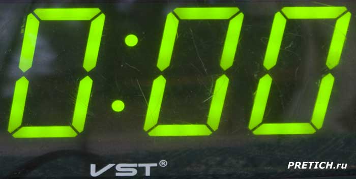 VST-719 LCD дисплей часов будильника VST-719 LCD дисплей часов будильника
