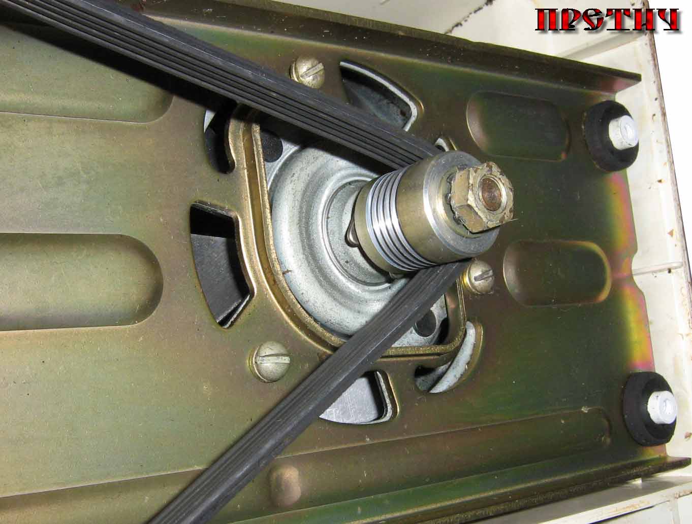 Энергия KП 1580 E шкив и ремень в процессоре Энергия KП 1580 E шкив и ремень в процессоре