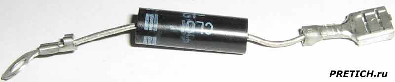 CLO1-12 RG204 мощный диод в микроволновой печи CLO1-12 RG204 мощный диод в микроволновой печи