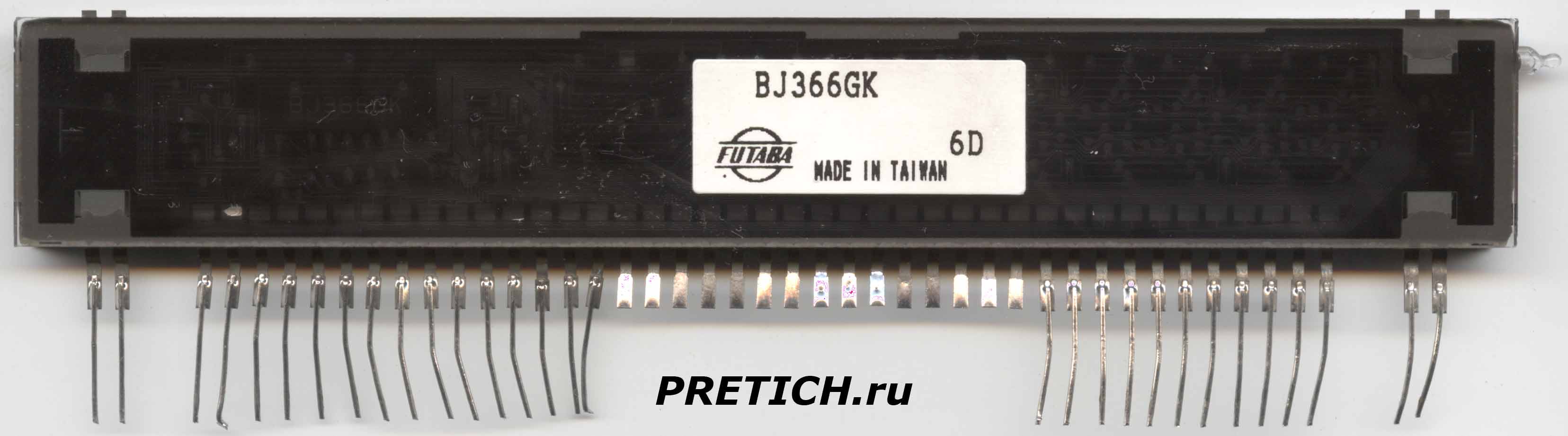 FUTABA BJ366GK дисплей из видеомагнитофона FUTABA BJ366GK дисплей из видеомагнитофона