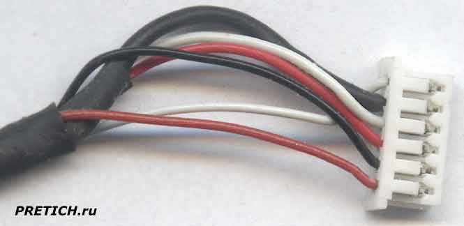 LB070W02 6850L-0133A разъем подключения матрицы LB070W02 6850L-0133A разъем подключения матрицы