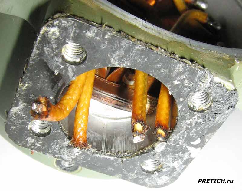 СД-54 разводка контактов двигателя