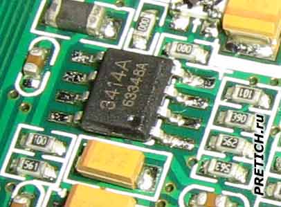 3414A операционный усилитель на плате LCD 3414A операционный усилитель на плате LCD