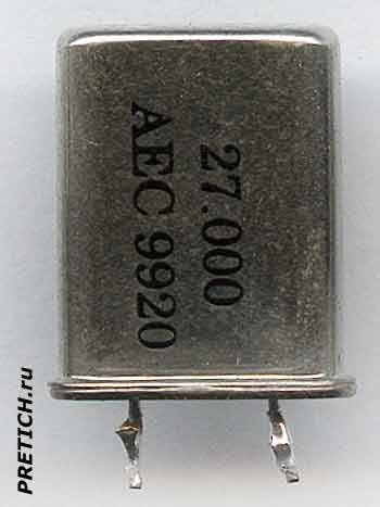 Кварцевый генератор AEC 9920 27.000 Кварцевый генератор AEC 9920 27.000