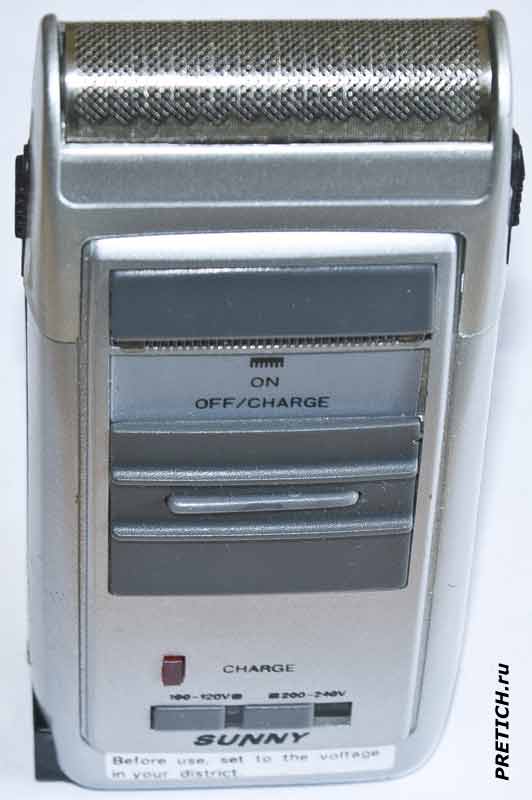 Sunny RM-1900 обзор электробритвы на аккумуляторе Sunny RM-1900 обзор электробритвы на аккумуляторе