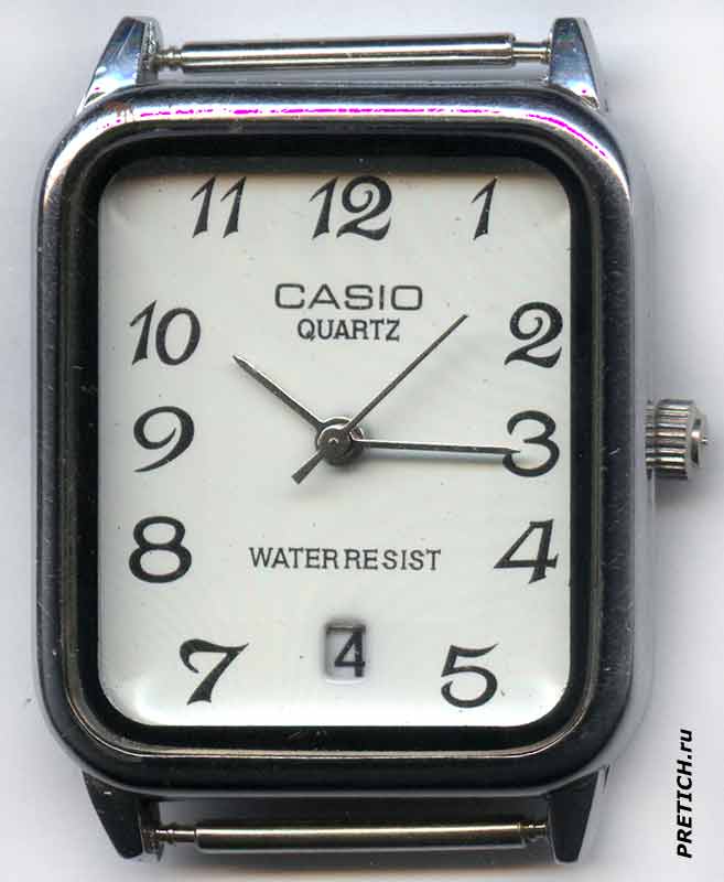 CASIO Quartz Water Resist описание поддельных часов