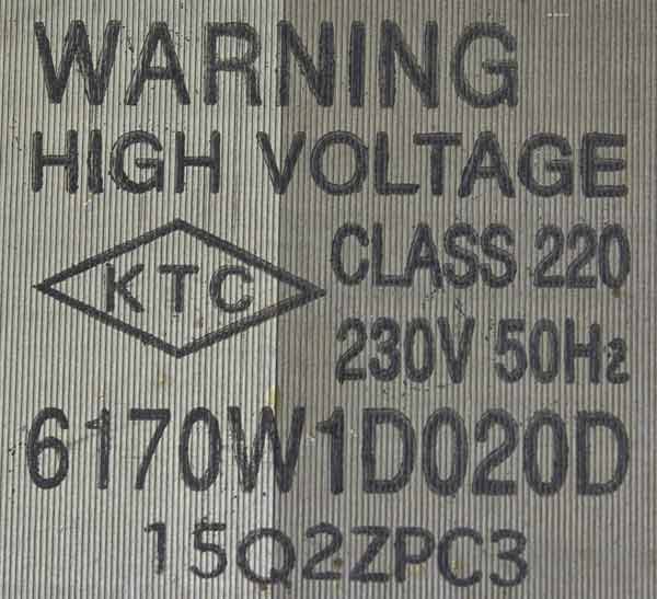 6170W1D020D 15Q2ZPC3 трансформатор в LG MH-595T