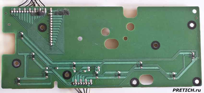 6870W2A133A плата управления LG MH-595T