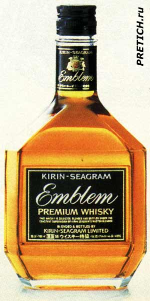 KIRIN-SEAGRAMM EMBLEM Premium Whisky Япония KIRIN-SEAGRAMM EMBLEM Premium Whisky Япония