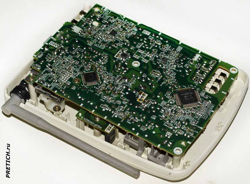 Panasonic KX-TC905-W разборка радиотелефона