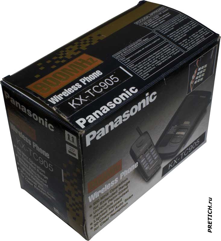 Panasonic KX-TC905-W обзор радиотелефона Panasonic KX-TC905-W обзор радиотелефона