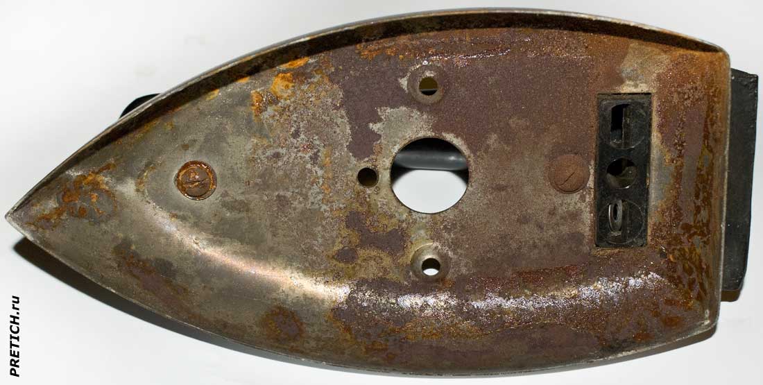 корпус утюга изнутри, Made in USSR - описание корпус утюга изнутри, Made in USSR - описание