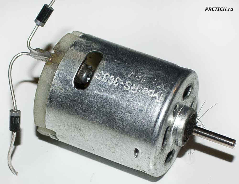 RS-365S DC18V двигатель фена Nikai NHD-812 RS-365S DC18V двигатель фена Nikai NHD-812