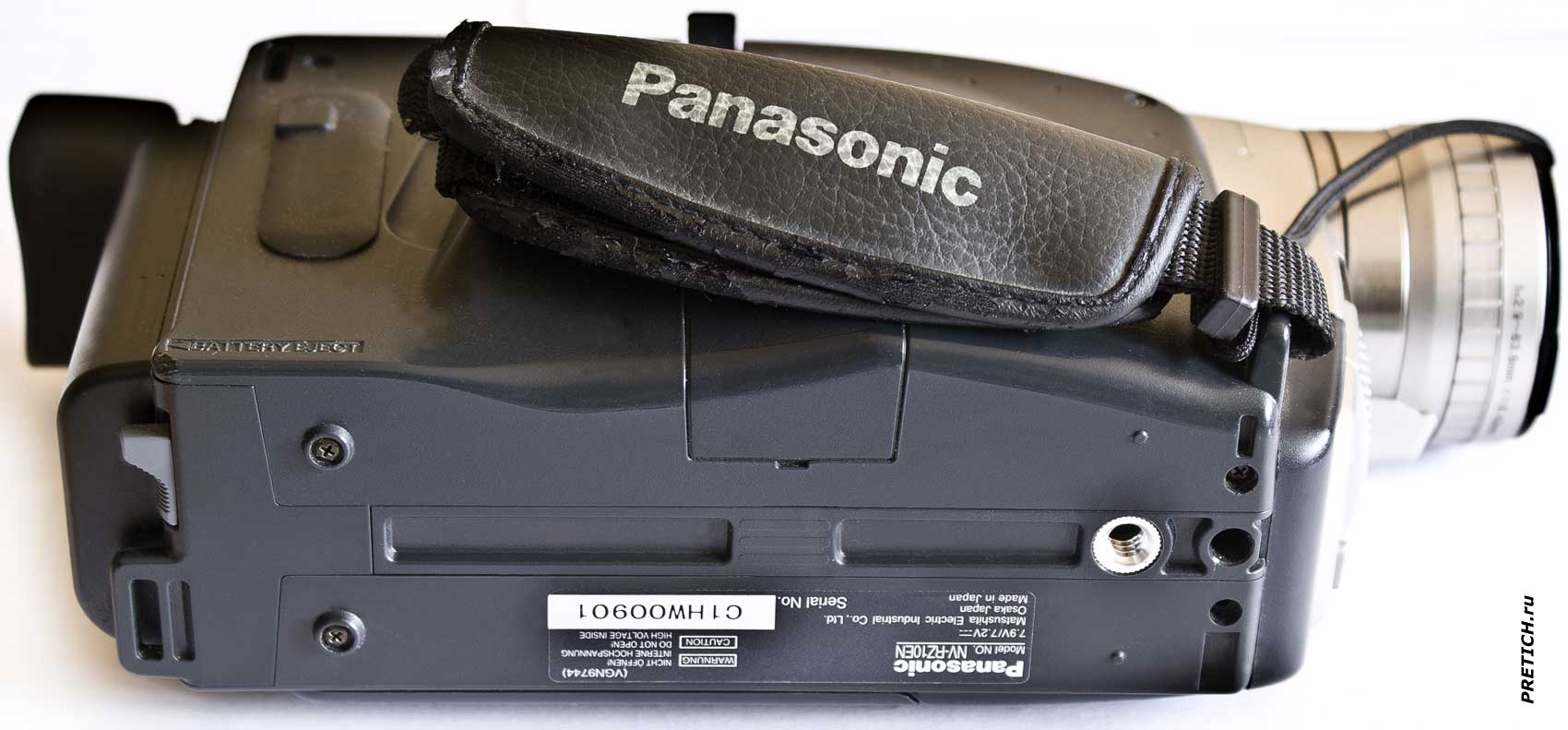 Panasonic NV-RZ10 описание старой видеокамеры VHS-C Panasonic NV-RZ10 описание старой видеокамеры VHS-C