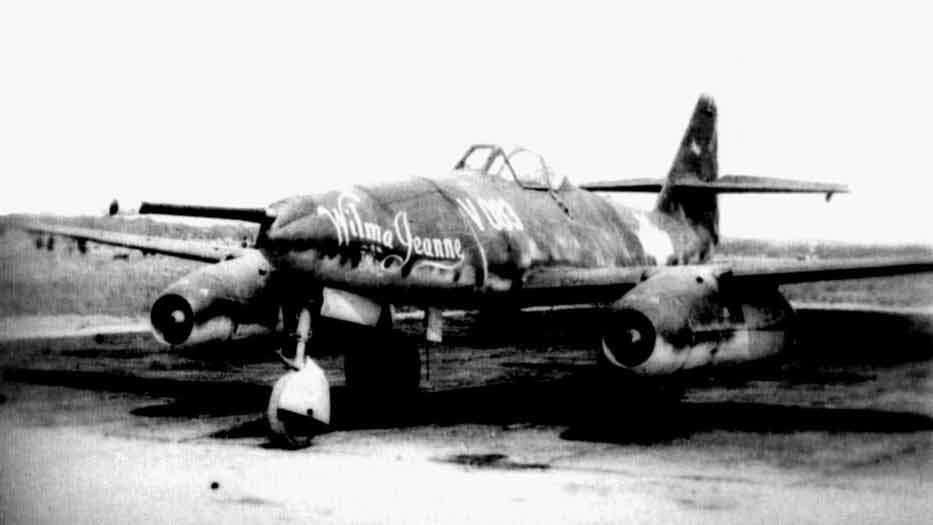 Пушка MK 114 на реактивном самолете ME-262A Пушка MK 114 на реактивном самолете ME-262A