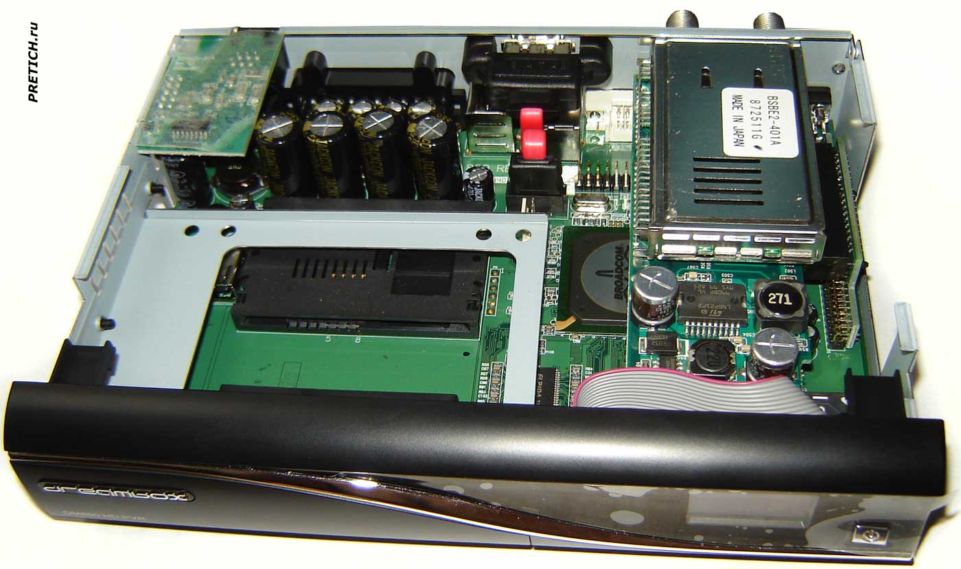 Dreambox DM 800 HD PVR описание и разборка, ремонт Dreambox DM 800 HD PVR описание и разборка, ремонт